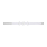 Smith I/O MAG S Snow Goggles white vapour chromapop sun platinum mirror lens strap