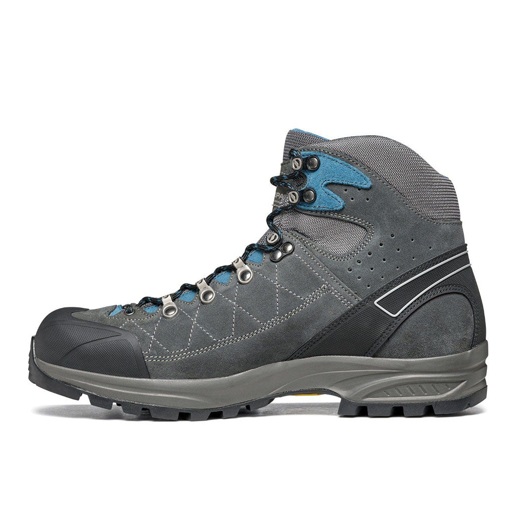 Scarpa Men's Kailash Trek GTX shark grey/lake blue left