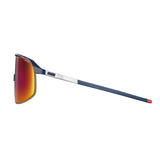 Julbo Density Sunglasses - Matt Blue / White / Red Frame