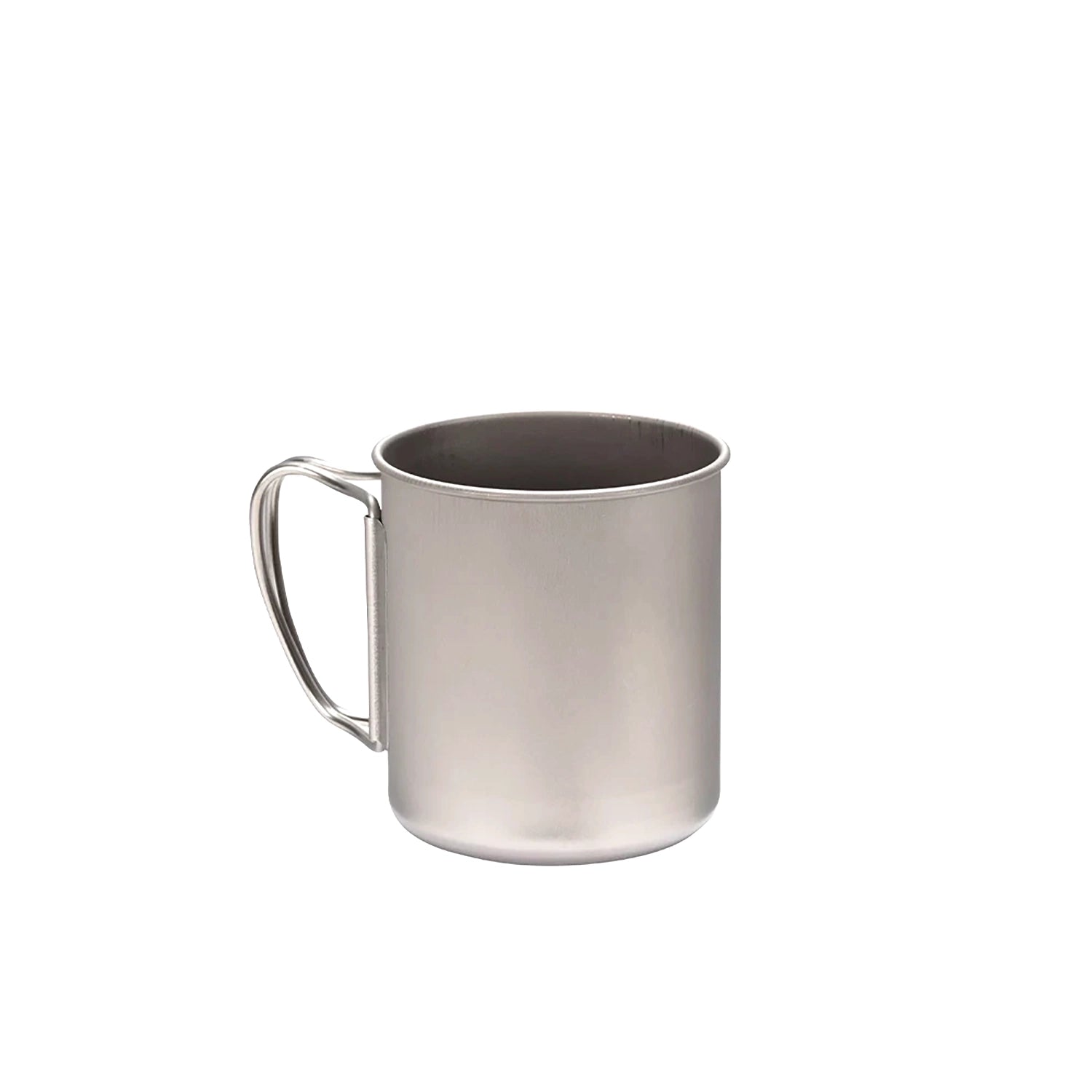 Snow Peak Titanium Single Wall Cup w/ Folding Handle - 300ml