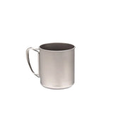 Snow Peak Titanium Single Wall Cup w/ Folding Handle - 300ml
