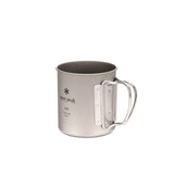 Snow Peak Titanium Single Wall Cup w/ Folding Handle - 450ml — view 5