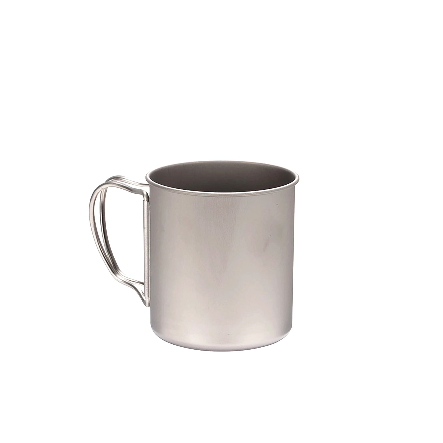Snow Peak Titanium Single Wall Cup w/ Folding Handle - 450ml — view 6