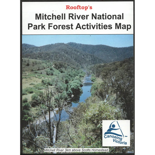 Rooftop Maps Mitchell River National Park (Laminated)