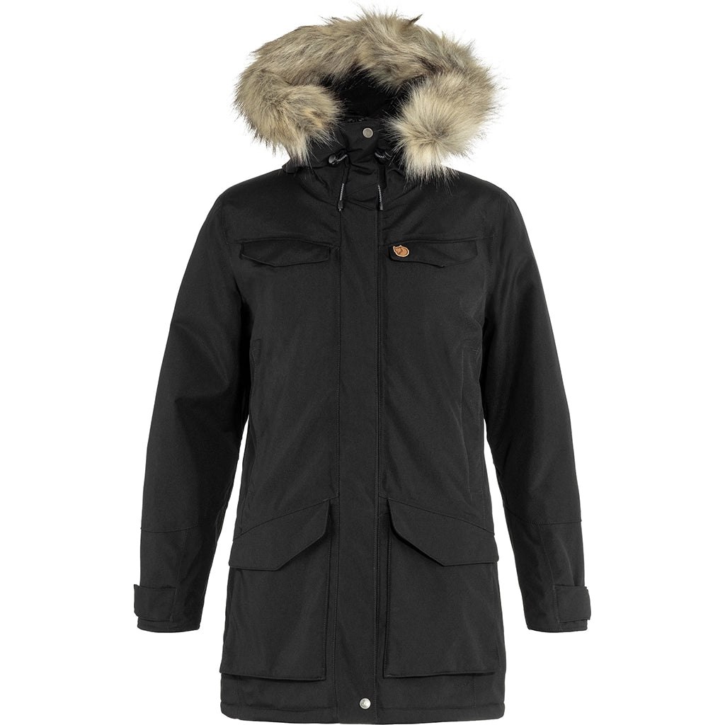 Fjallraven Women's Nuuk Parka Black Hero