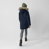 Fjallraven Women's Nuuk Parka Black Details 2