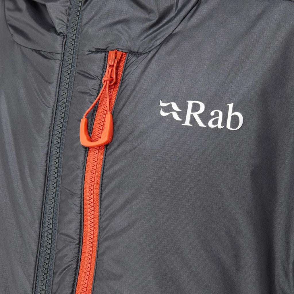 Rab Generator Alpine Jacket - Anthracite (Marmalade) Detail 2