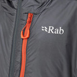 Rab Generator Alpine Jacket - Anthracite (Marmalade) Detail 2
