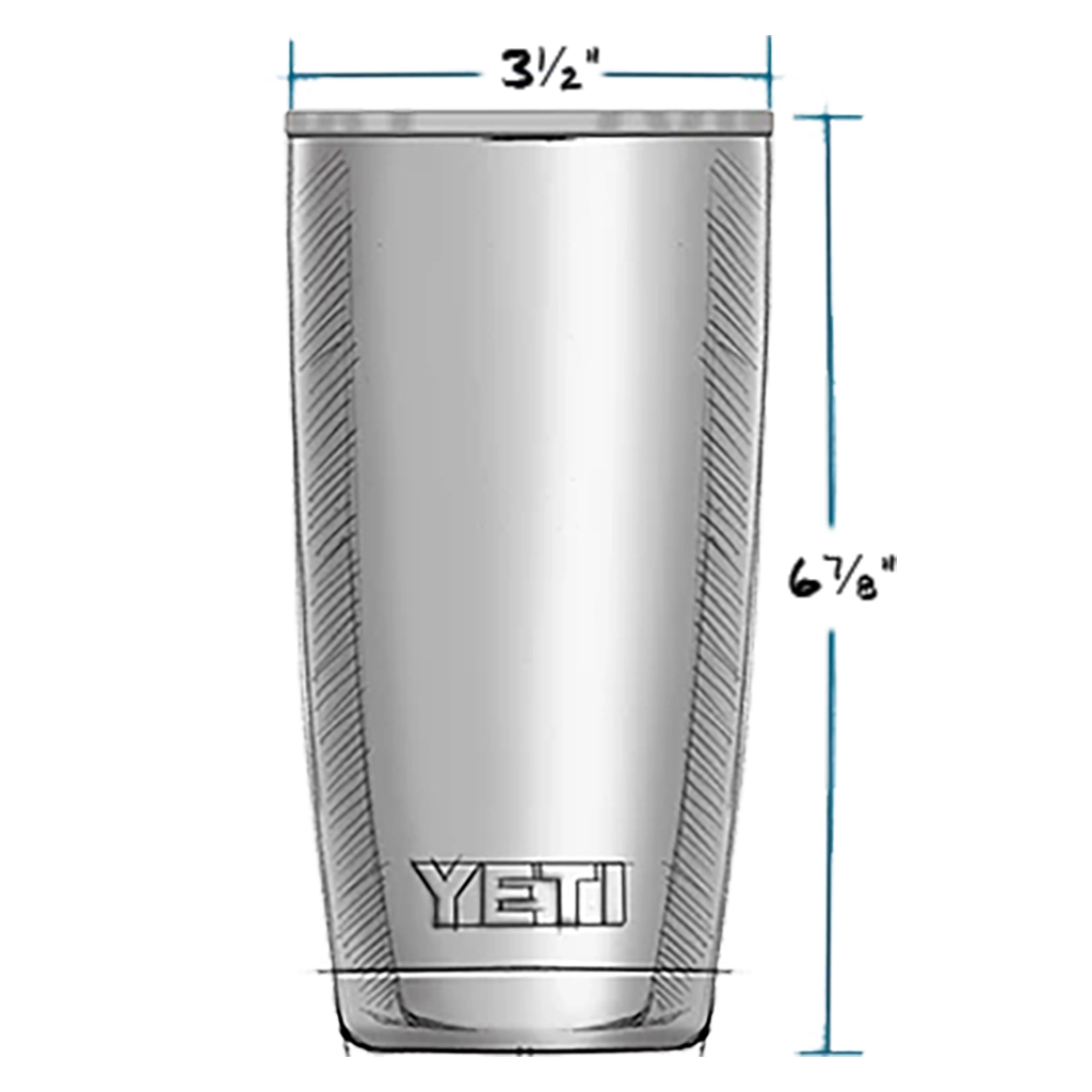 Yeti Rambler 20 oz Tumbler w/ Magnetic Slider Lid — view 7