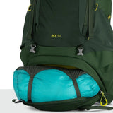 Osprey Ace 50 - Kid's Hiking Backpack - Green Canopy/Matcha Green Details 5
