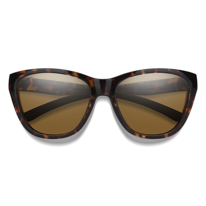 Smith Shoal Sunglasses - Tortoise Frame ChrompPop Glass Polarised Brown Lens front