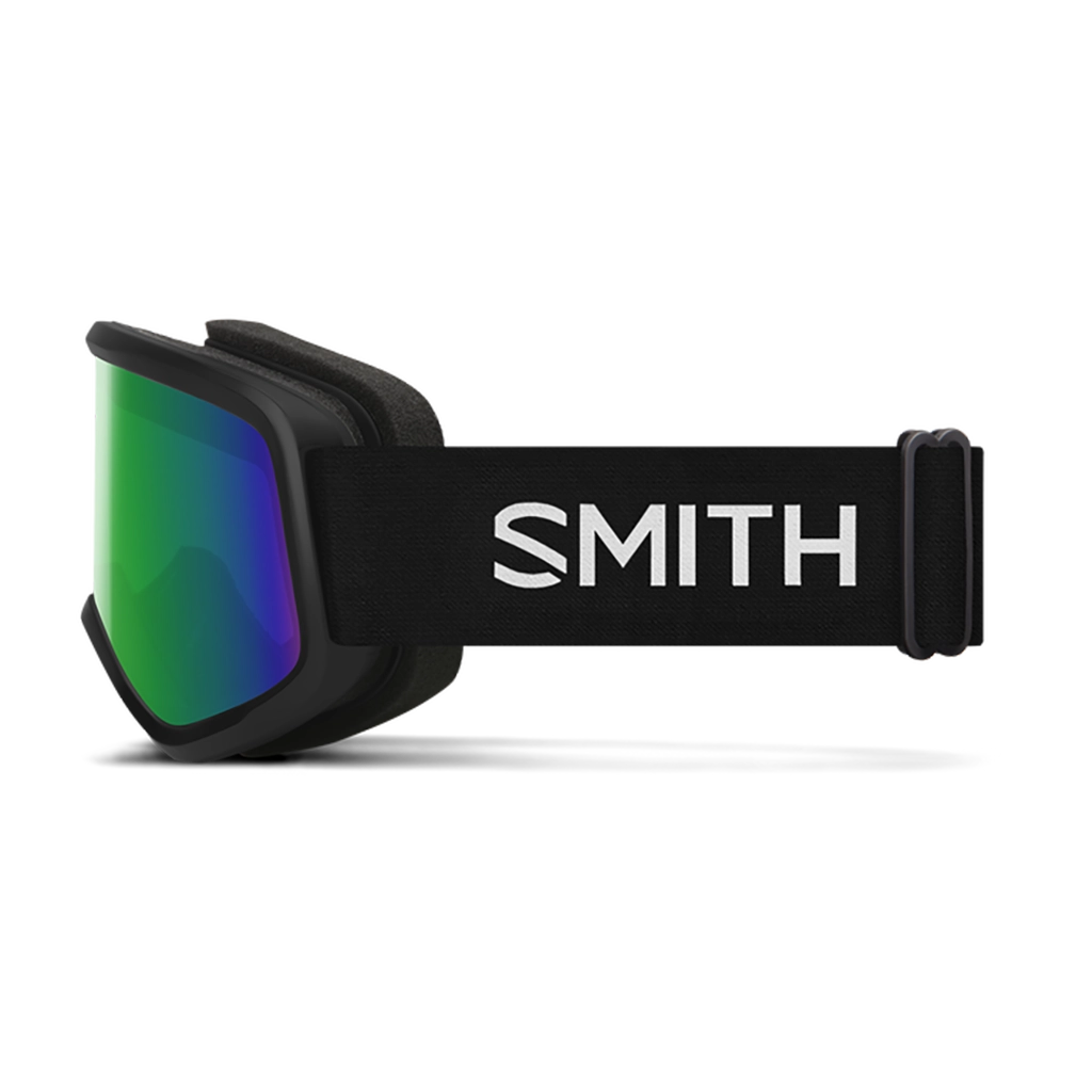 Smith Snowday Kid's Snow Goggles Black Green Sol X Mirror 2