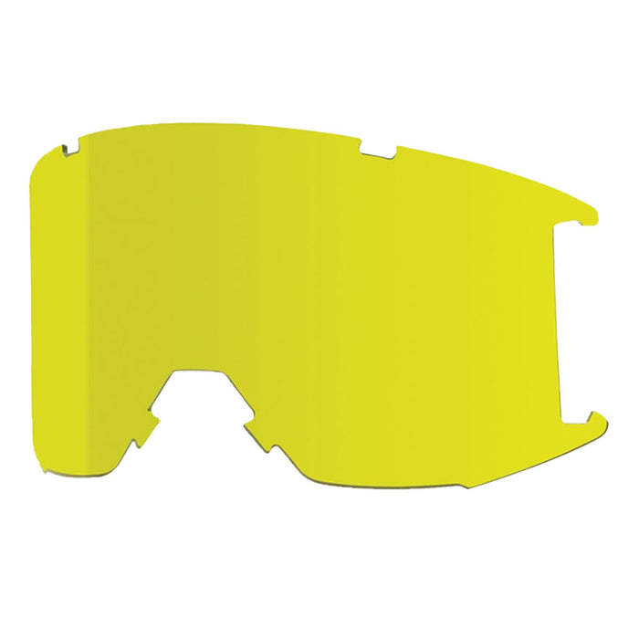 Smith Squad Snow Goggle black sun red mirror lens spare yellow lens