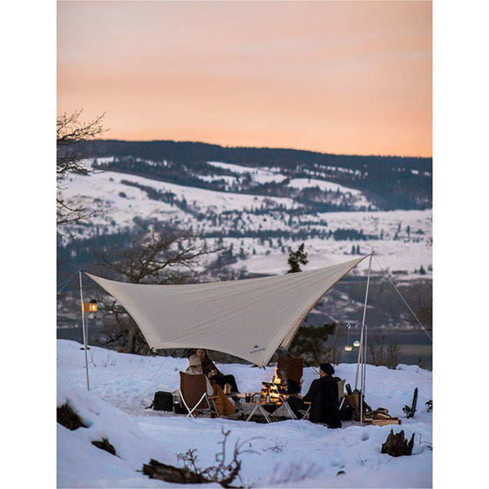 Snow Peak Takibi Tarp Hexa Set - Medium lifestyle 2