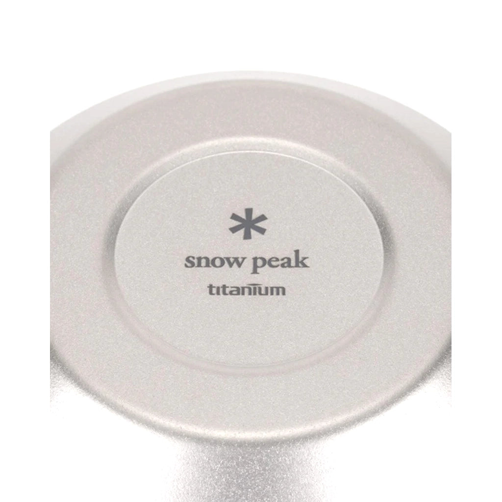 Snow Peak Titanium Double Bowl 600 Details 2