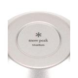 Snow Peak Titanium Double Bowl 600 Details 2