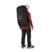 Osprey Ultralight Backpack Raincover black medium model back