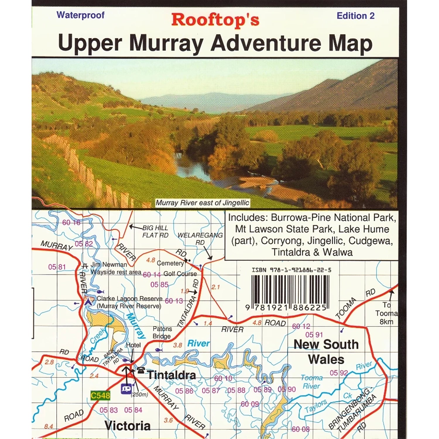 Rooftop's Upper Murray Adventure Map