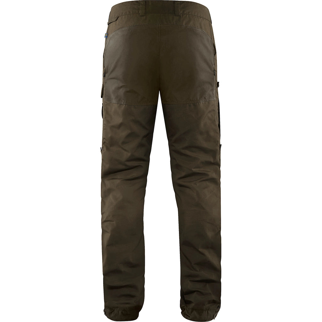 Fjallraven Men's Vidda Pro Ventilated Trousers Dark Olive Back