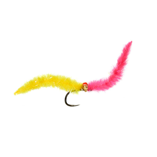Fulling Mill Croston's Mini Cocktail Worm Hot Worm Barbless (Red)