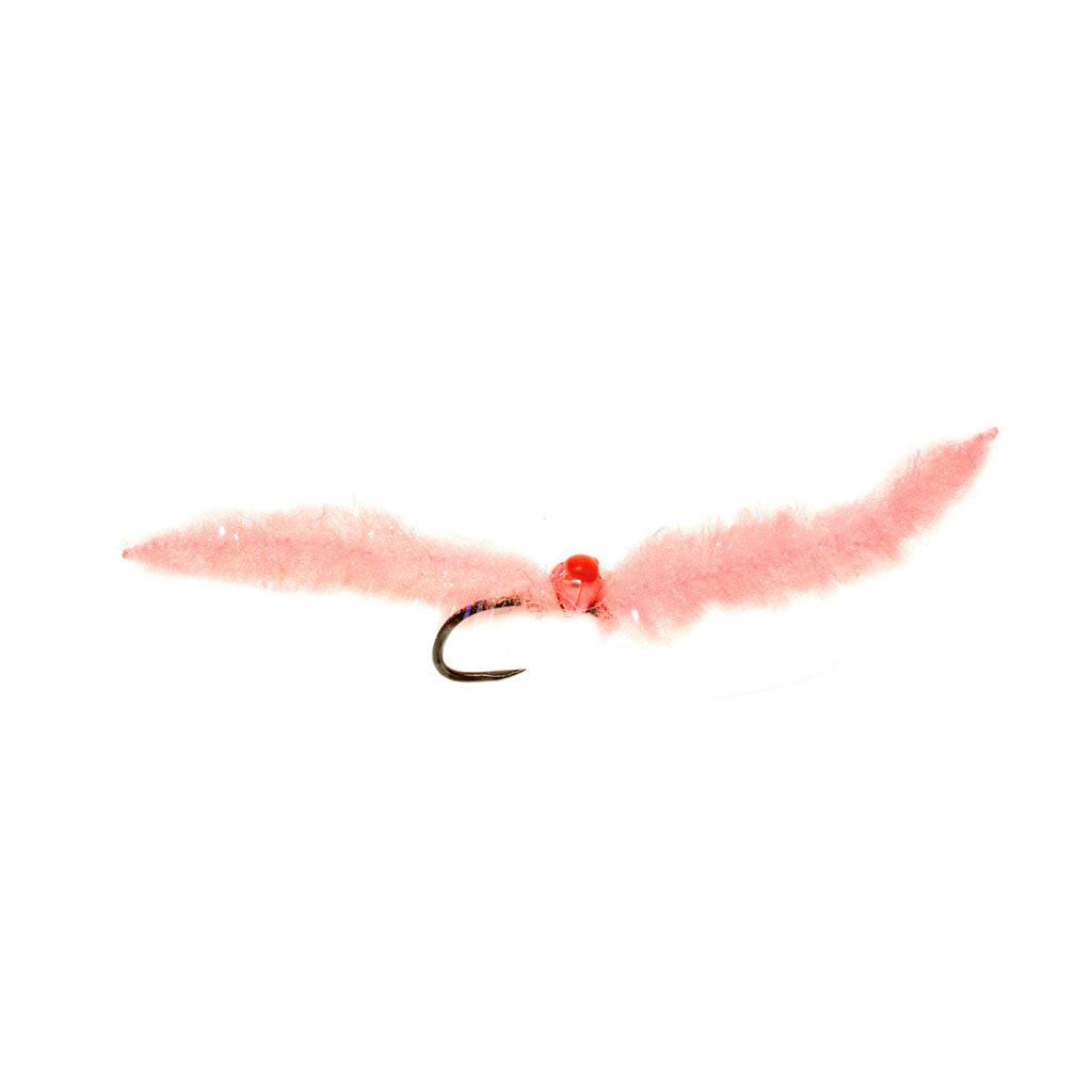 Fulling Mill Croston's Mini Cocktail Worm Coral - Barbless (Red)