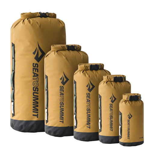 Sea to Summit Big River Dry Bag dull gold group hero