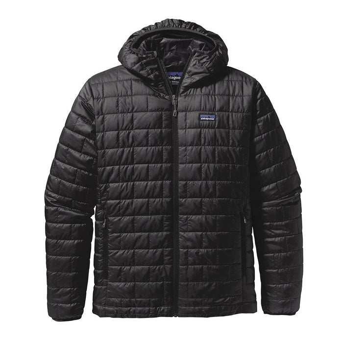 Patagonia Men's Insulated Nano Puff Hoody BLK - Front