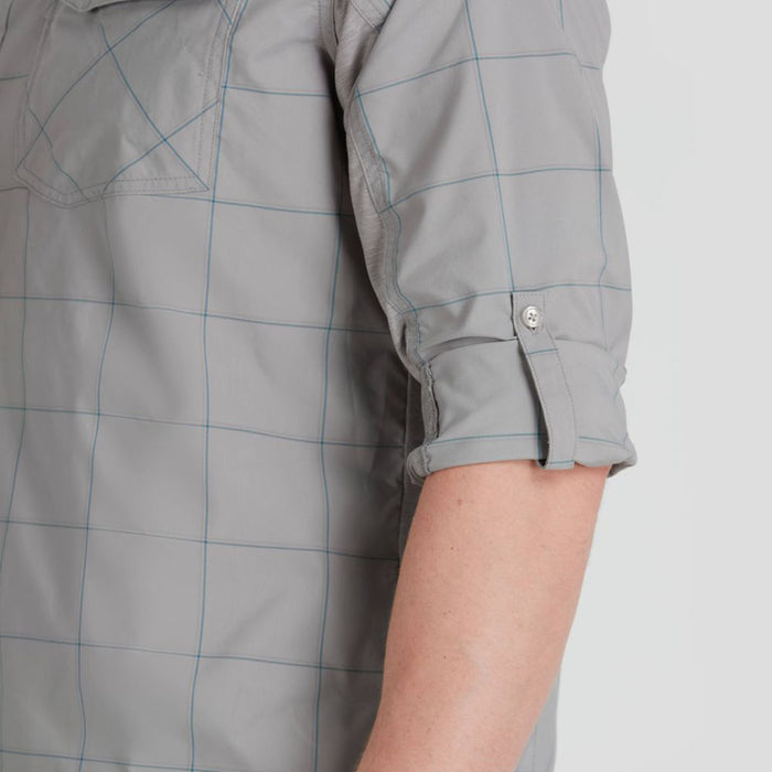NRS Men's Long-Sleeve Guide Shirt Sharkskin - detail 2 