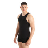 Icebreaker Men's Anatomica Tank black model front