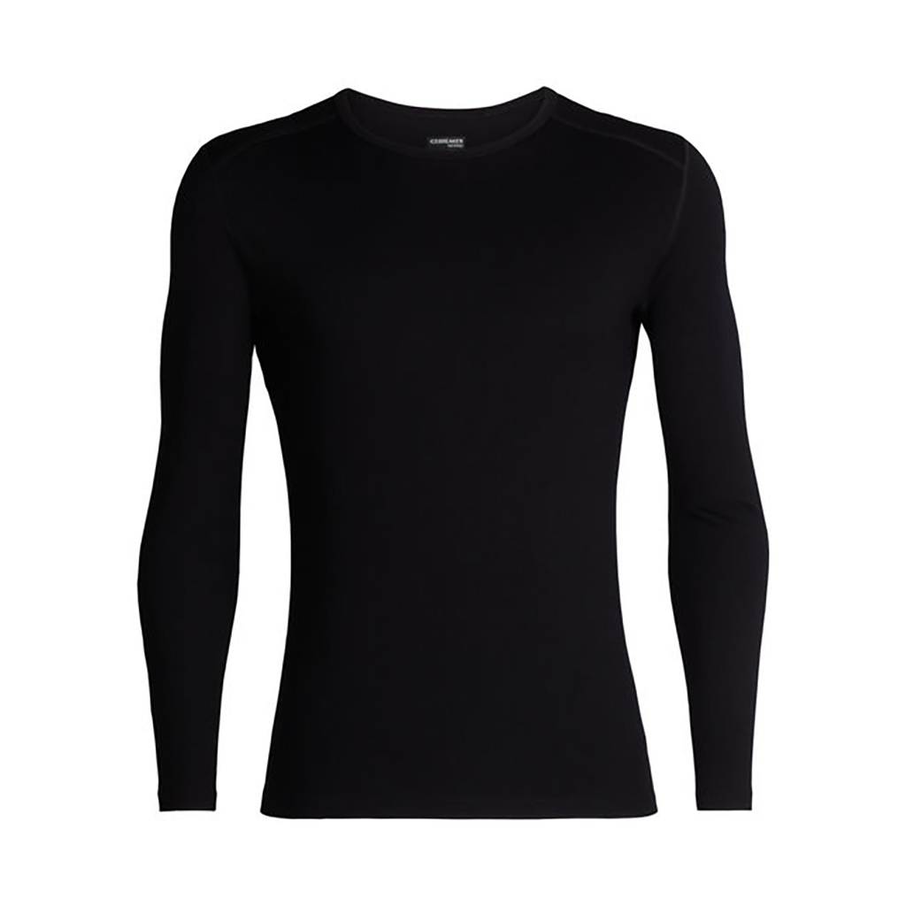 Icebreaker Men's 260 Tech LongSleeve Crewe - Black