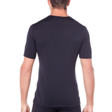 Icebreaker Men's 200 Oasis ShortSleeve Crewe - Black Back