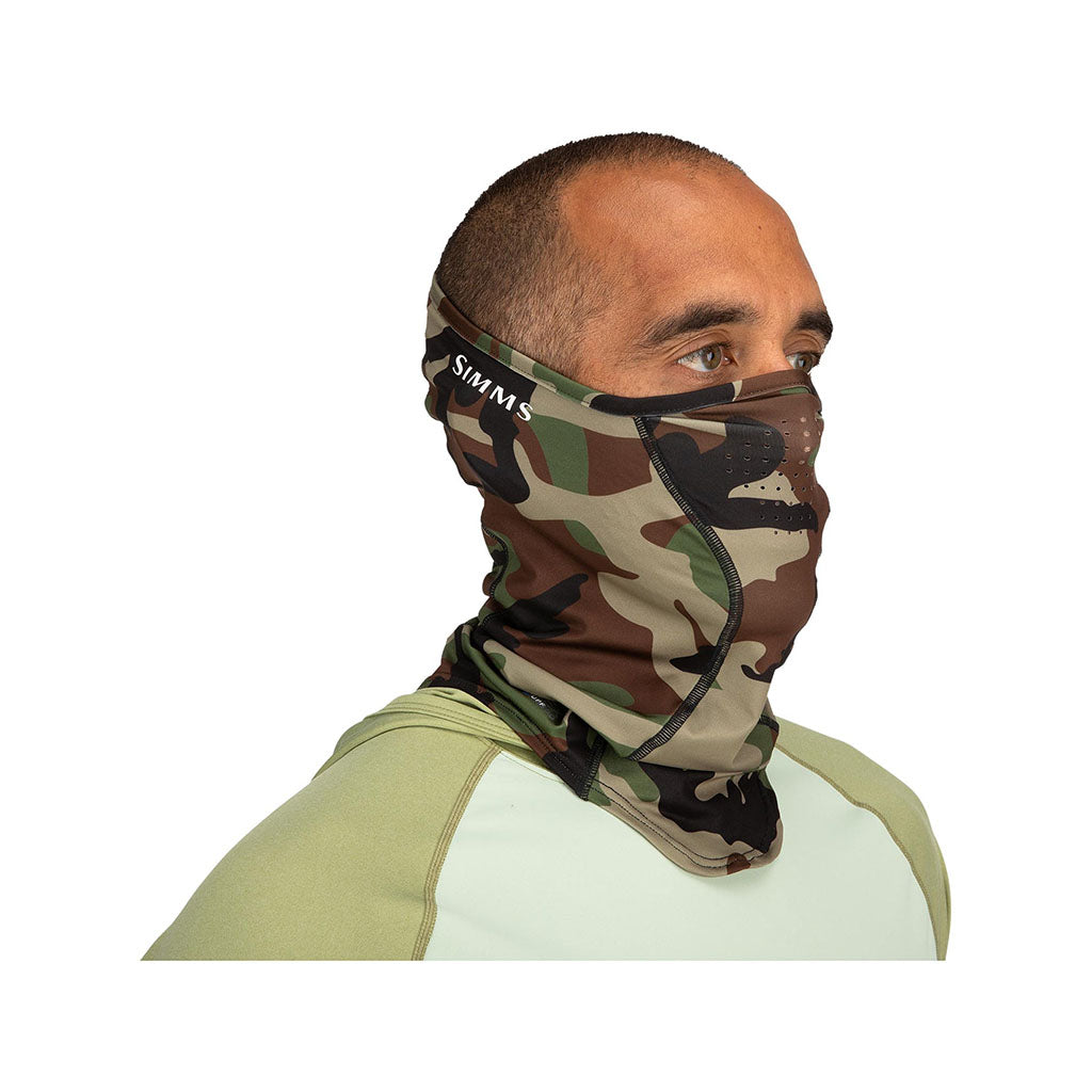 Simms Sun Gaiter woodland camo model 1