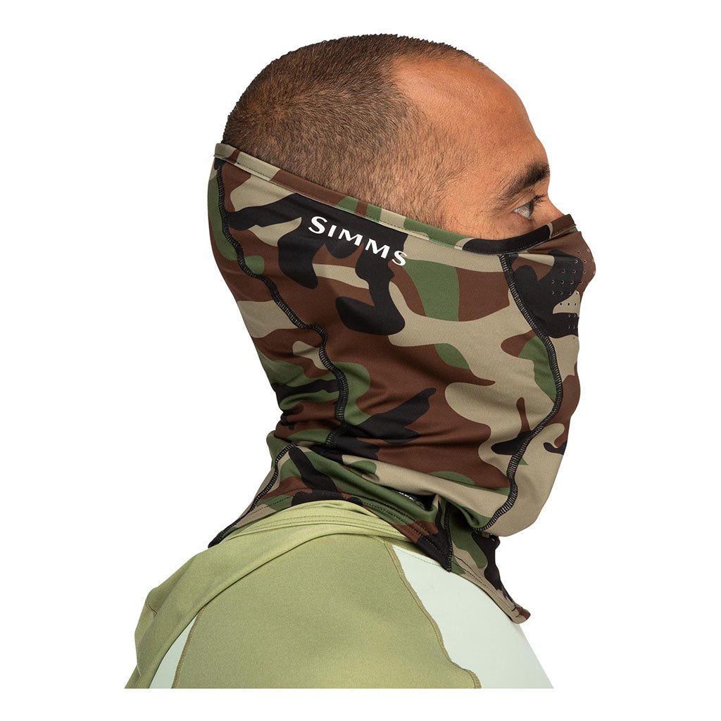 Simms Sun Gaiter woodland camo model 2