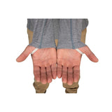 Simms Men's Bugstopper Hoody - Steel Heather Model Thumb Loops