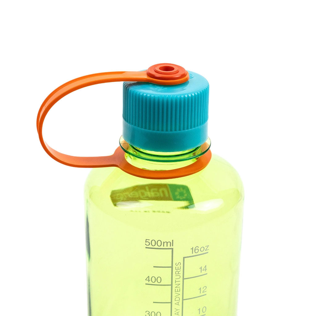 Nalgene Narrow Mouth Sustain Water Bottle 1L pear lid