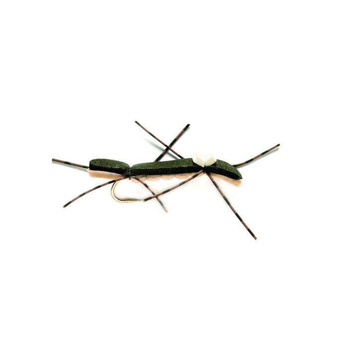Fulling Mill Chernobyl Ant Black Tan - Dry Fly