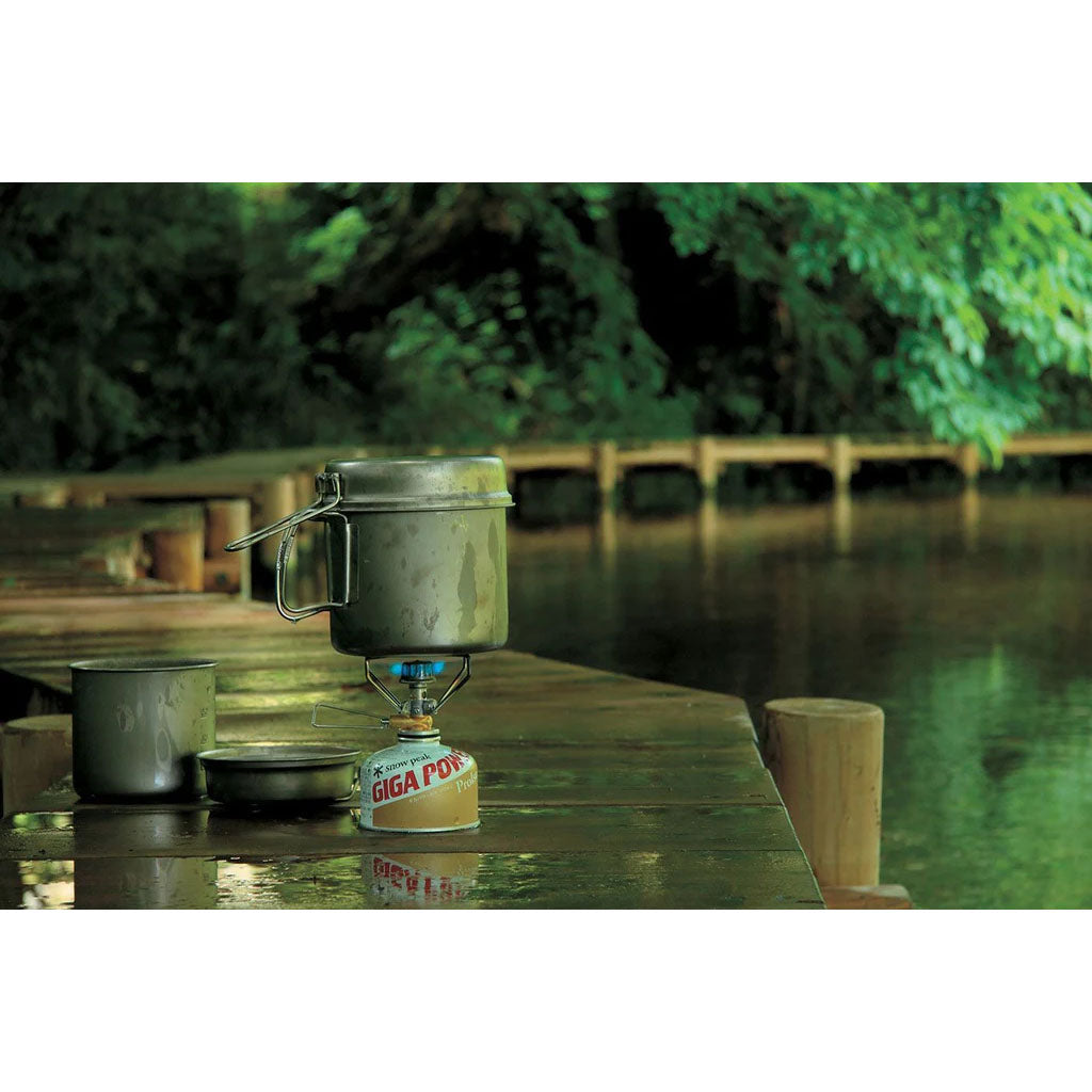 Snow Peak Titanium Trek Series Cookwear Set cooking