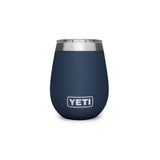 Yeti Rambler 10oz Wine Tumbler with MagSlider Lid navy hero