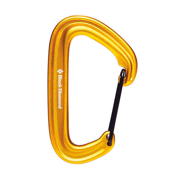Black Diamond Litewire Carabiner - Yellow