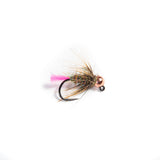 Fulling Mill Tungsten Pink Tag - Barbless Jig