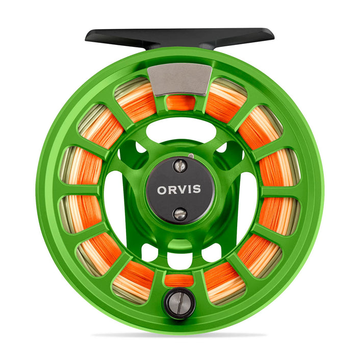 Orvis Hydros Fly Reel green - detail 3