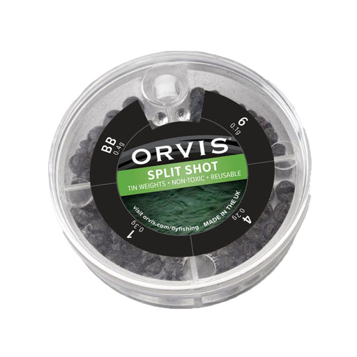 Orvis Non-Toxic Split Shot Assorted Pack 4 sizes hero