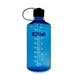Nalgene Narrow Mouth Sustain Water Bottle 1L blue side