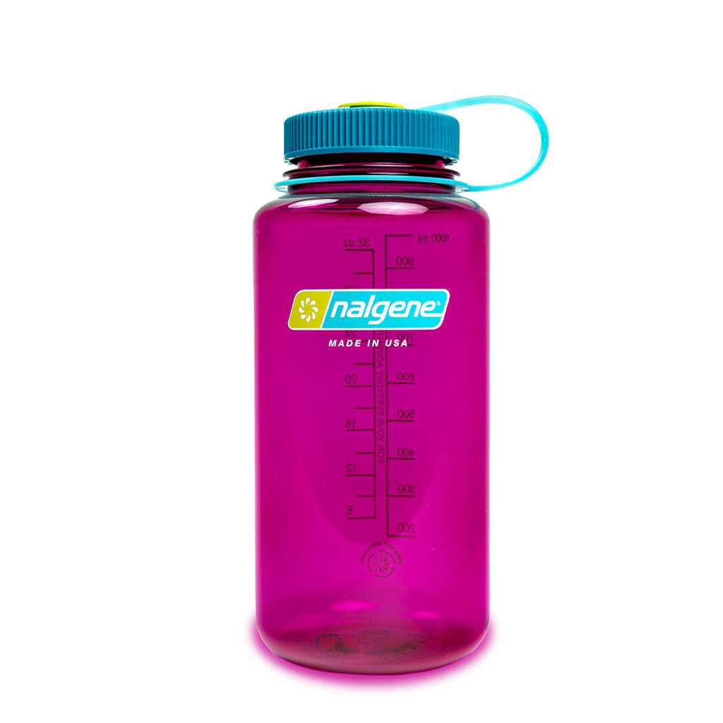 Nalgene Wide Mouth Sustain Water Bottle 1L eggplant hero