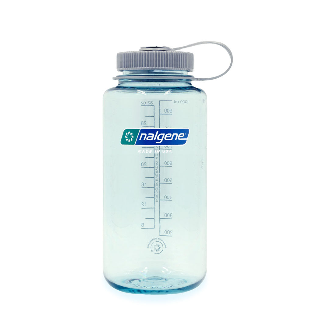 Nalgene Wide Mouth Sustain Bottle 1L seafoam hero