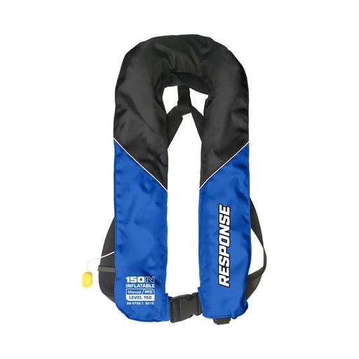 Response L150 Manual Inflatable Life Jacket - Blue