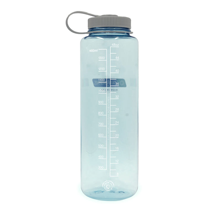 Nalgene Silo Sustain Wide Mouth 1.5L Bottle seafoam side