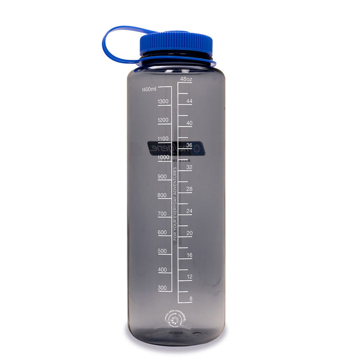 Nalgene Silo Sustain Wide Mouth 1.5L Bottle grey side