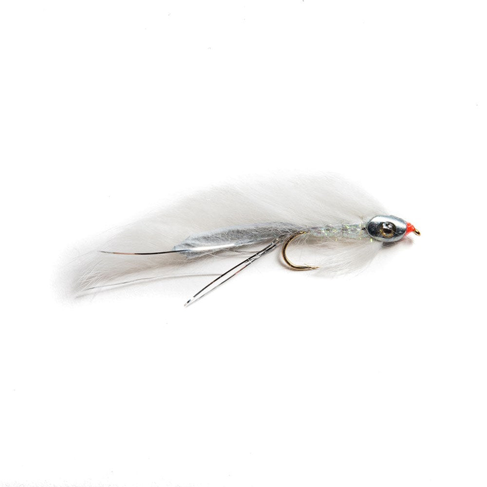 Fulling Mill Zonker Skullhead Streamer - White