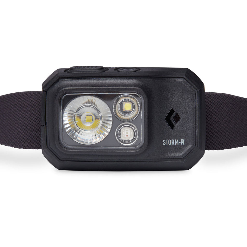 Black Diamond Storm 500-R Rechargeable Headlamp black - front